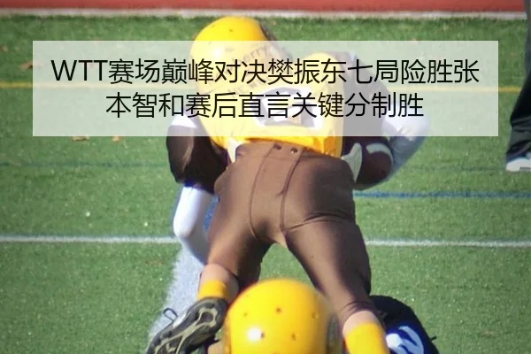 WTT赛场巅峰对决樊振东七局险胜张本智和赛后直言关键分制胜